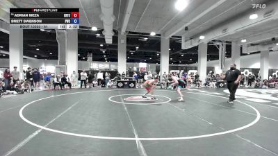 61 lbs Cons. Round 4 - Adrian Meza, Cyclone Regional Training Center C-RTC vs Brett Swenson, Pinnacle Wrestling Club