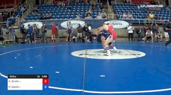 160 lbs Rnd Of 64 - Kaleb Smith, Idaho vs Pate Eastin, Illinois