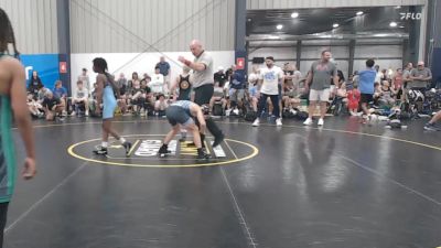 95 lbs Rr Rnd 8 - Brady Genard, Roundtree Wrestling Academy - BHS vs Aarian Jeter, Virginia Team Predator - BHS
