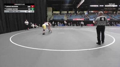 285 lbs Cons. Round 1 - Corbin Hayes, Embry-Riddle vs Aidan Mozden, Siena Heights