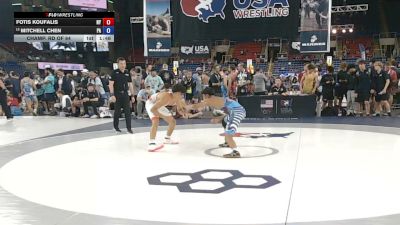 132 lbs Champ. Rd Of 64 - Fotis Koufalis, New York vs Mitchell Chen, Pennsylvania