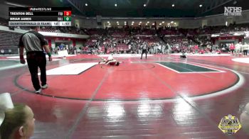 144 lbs Quarterfinals (8 Team) - Trenton Bell, FT. GIBSON vs Briar James, SALLISAW
