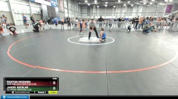 67 lbs Quarterfinal - Paxton McEwen, Mine Yard Dogs Wrestling Club vs Jaxon Aguilar, All-Phase Wrestling Club