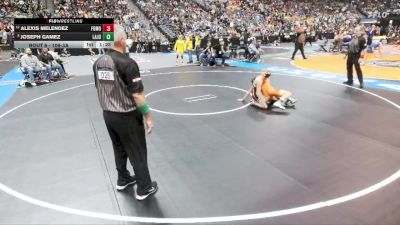 106-3A Champ. Round 1 - Alexis Melendez, Fort Morgan vs Joseph Gamez, La Junta