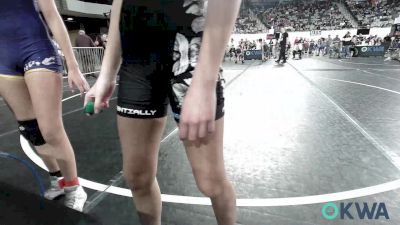 89 lbs Quarterfinal - Nayeli Rojas, Team Tulsa Wrestling Club vs Kaedy Cooper, Grove Takedown Club