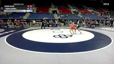 88 lbs Cons. Sub-rd Of 16 - Elijah Allen, TX vs Keian Linnell, UT