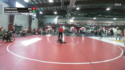 52 lbs Finals (2 Team) - Owen Stickle, Mat Assassins White vs Leland Reeves, Steel Valley Renegades