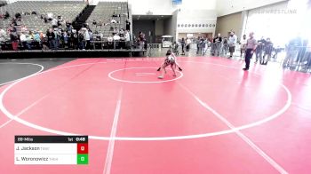 89-M lbs Round Of 16 - Jeremy Jackson, TGW/Spazz vs Luke Woronowicz, The Hunt Wrestling Club