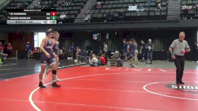 149 lbs Quarterfinal - Jr Downing, Corban University vs Jaxon Morlan, Eastern Oregon University (OR)