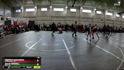 120 lbs Round 3 (10 Team) - Dalin Mendell, DWA vs Yeifram Sadchikov, Rambler WC