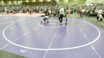 150 lbs Quarterfinal - Kolton Patterson, Buckaroo WC vs Brody Moore, Damonte Mustangs WC