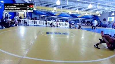 132 lbs Semis & Wb (16 Team) - Matthew Kowitski, Inner Champ WC vs Rylan Webber, Jayhawk WC