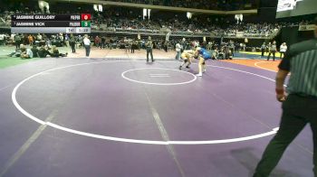 5A 170 lbs Semifinal - Jasmine Vick, Amarillo Palo Duro vs Jasmine Guillory, Comal Pieper