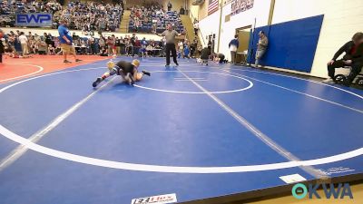 64 lbs Rr Rnd 2 - Kolten Horton, Checotah Matcats vs Levi Hamilton, Vinita Kids Wrestling