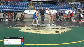 113 lbs Rnd Of 32 - Tatyana Ortiz, Pennsylvania vs Jakob Whitinger, Iowa