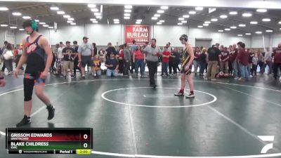 149 lbs Cons. Round 4 - Grissom Edwards, Unattached vs Blake Childress, GWC