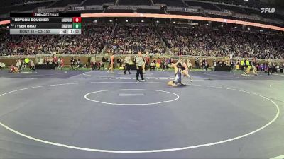 D3-150 lbs Champ. Round 1 - Bryson Boucher, Lake Odessa Lakewood vs Tyler Bray, Kingsford HS