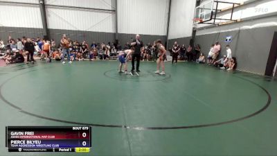 136 lbs Cons. Round 2 - Gavin Frei, Askeo International Mat Club vs Pierce Bilyeu, Team Aggression Wrestling Club