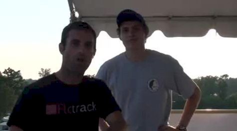 Duke Frosh Curtis Beach on Running at Nationals and his Freshman Year during Live Broadcast 2010 New Balance Nationals