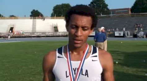 Elias Gedyon Loyola CA Mile Runner-up 2010 New Balance Nationals