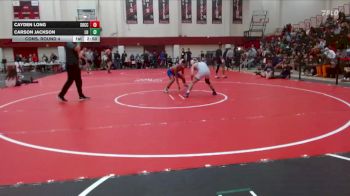 133 lbs Cons. Round 4 - Carson Jackson, Linfield University vs Cayden Long, Southwestern Oregon Community College