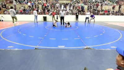 54 lbs Quarterfinal - Cooper Wright, Morris Fitness Wrestling Club vs Caleb Turner, Villa Rica Youth Wrestling