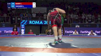 110 kg Final 1-2 - Cemal Bakir, Turkey vs Laszlo Darabos, Hungary