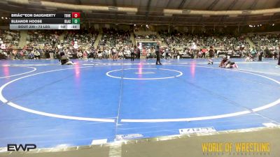 73 lbs Consolation - Briâ€™eon Daugherty, Team Of Hard Knox vs Eleanor Hoose, Blackman Wrestling Club