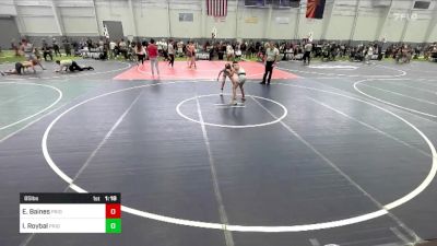 85 lbs Rr Rnd 2 - Eddie Baines, Pride Wrestling Nevada vs Israel Roybal, Pride WC