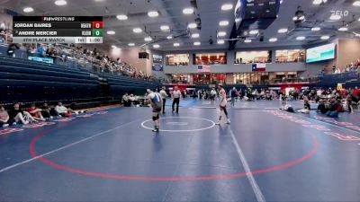 144 lbs 4th Place Match - Andre Mercier, Klein vs Jordan Baires, Rockwall Heath