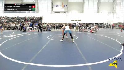 138 lbs Round 3 - Aliyah Otto, Revolution Elite Wrestling vs Gracie Newman, Homer Wrestling Club