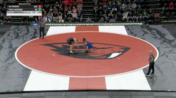 197 lbs Semifinal - Aj Ferrari, CSU Bakersfield vs Cole Jackson, Cal Poly