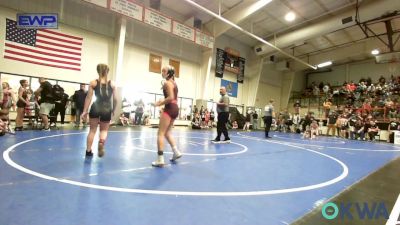 91-97 lbs Rr Rnd 2 - Kambrie Woodall, Sperry Wrestling Club vs Brekyn Boyle, Honey Badgers Wrestling Club