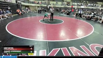 106 lbs Quarterfinals (8 Team) - Jent Beyer, Zumbrota-Mazeppa vs Parker Leverknight, Staley