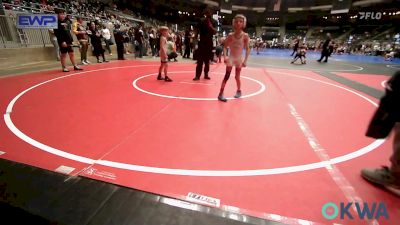 61 lbs Consi Of 4 - Phoenix Wright, Caney Valley Wrestling vs Bryson Grigg, Tulsa Blue T Panthers