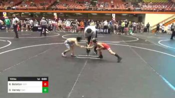 52 lbs Quarterfinal - Korbin Akerson, Nebraska Boyz vs Johnny Strand, Top Of The Rock