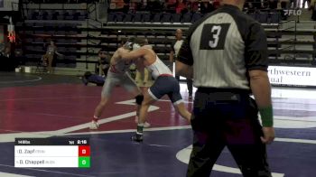 149 lbs Semifinal - Doug Zapf, Pennsylvania vs Dylan Chappell, Bucknell