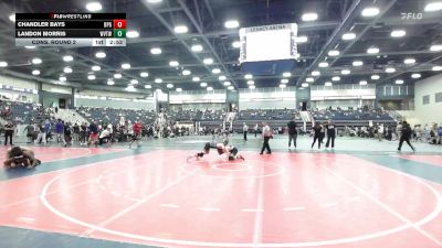 133 lbs Cons. Round 2 - Landon Morris, WVU Tech (W.Va.) vs Chandler Bays, Brewton-Parker (GA)