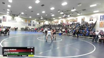 126 lbs Cons. Round 2 - Julian Ruedas, Ab Miller vs Steven Martinez, Rialto