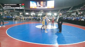 6A 106 lbs 3rd Place Match - Walker Springfield, Mountain Brook vs Leo Garcia, Jasper
