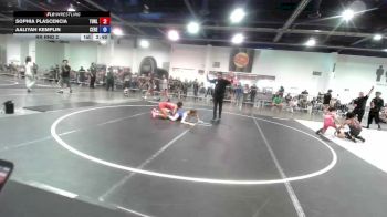 101 lbs Rr Rnd 2 - Sophia Plascencia, Turlock Wrestling vs Aaliyah Kemplin, Ceres Pups WC