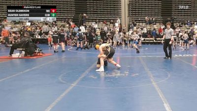 101 lbs Rr Rnd 3 - Sean Oldmixon, Falcons Wrestling Club - ESC vs Hunter Havers, Clearview - ESC