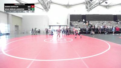 285-A lbs Final - Karim Saifullin, Unattached vs Noah Berlin-Langston, Yale Street