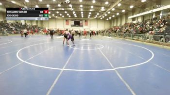 165 lbs Cons. Round 3 - Benjamin Taylor, Albany vs Joe Cicco, Niagara County Community College