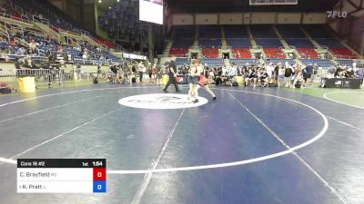 106 lbs Cons 16 #2 - Caden Brayfield, MO vs Kaleb Pratt, IL