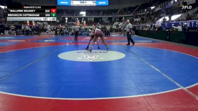 6-7A 185 Quarterfinal - Mallorie Selesky, Hewitt-Trussville vs Brooklyn Cottingham, Benjamin Russell
