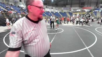 130 lbs Rr Rnd 2 - Hayley Moreno, No Team vs Harmony Solley, Pikes Peak Warriors