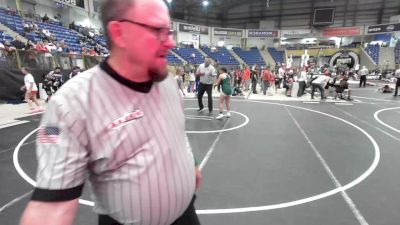 130 lbs Rr Rnd 2 - Hayley Moreno, No Team vs Harmony Solley, Pikes Peak Warriors