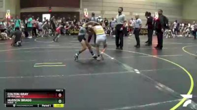 90 lbs Round 2 (6 Team) - Hudson Bragg, POWA vs Colton Gray, MO Outlaws