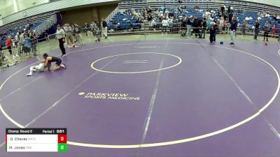 14U Boys - 75 lbs Champ. Round 2 - D Angelo Chavez, Midwest Regional Training Center vs Mikeal Jones, Contenders Wrestling Academy